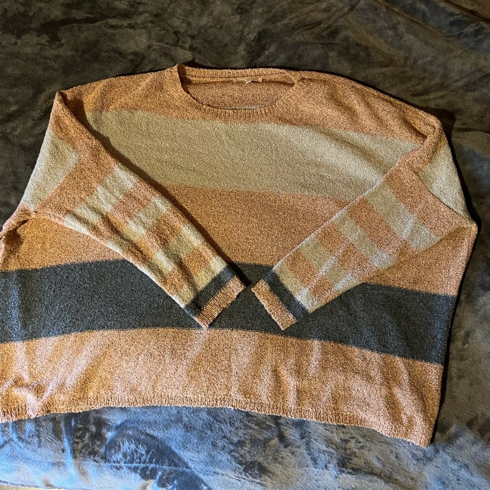 Over sized sweater-beach cover up- breathable- light